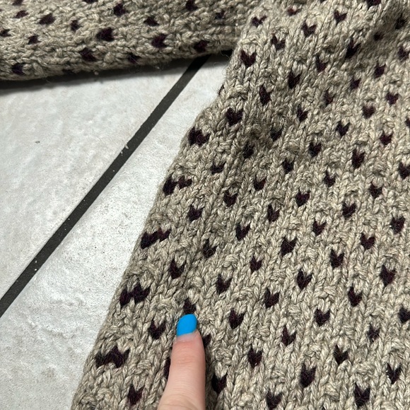 Polo Ralph Lauren Hand Knit Wool Silk Linen Blend Pullover Fairs Isle Sweater - Picture 12 of 13